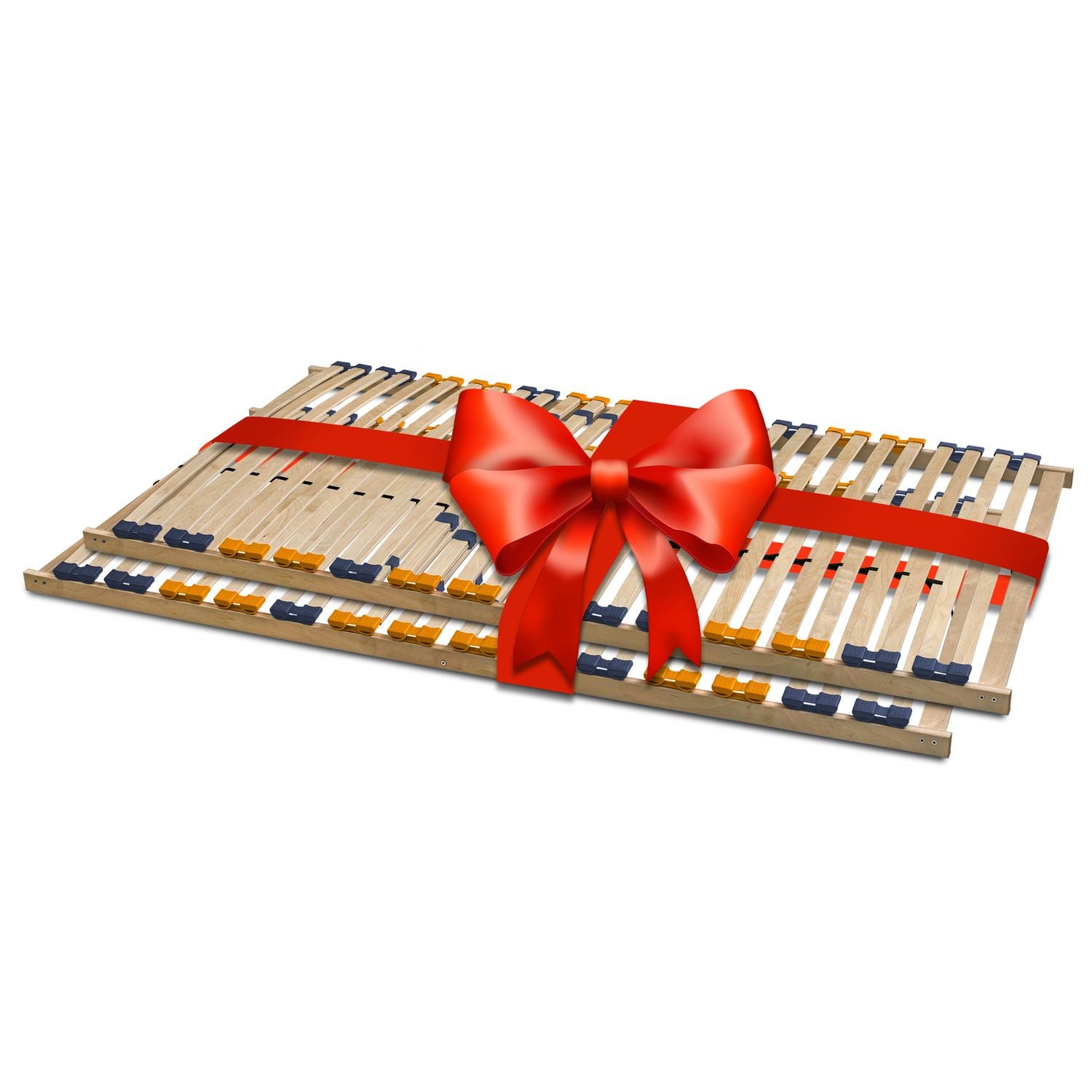 Coemo 2er Set Lattenrost für Partner "MULTIRA" 7 Zonen 28 Leisten Härtegrad verstellbar