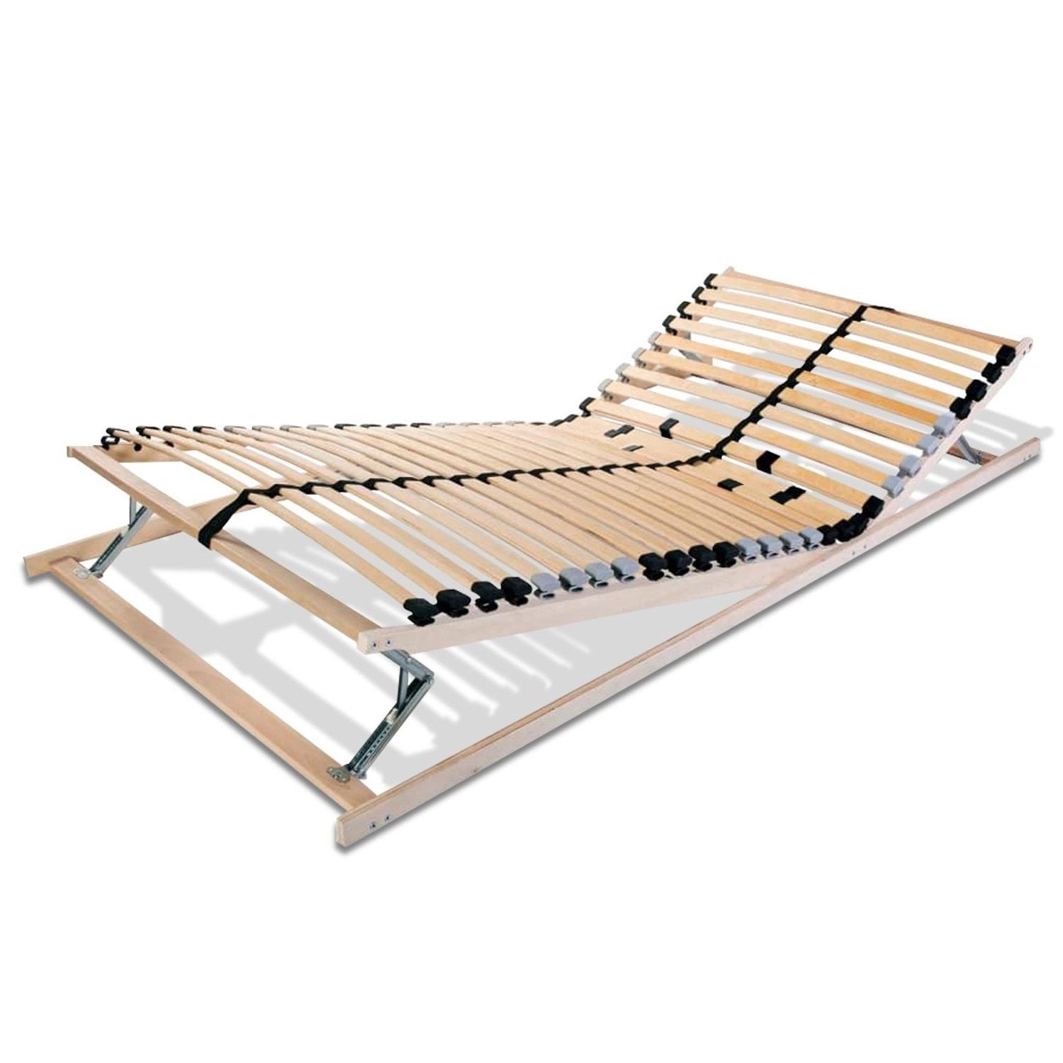 Coemo 7-Zonen Lattenrost ALLSTAR Kopf-Fußteil verstellbar Komfort Lattenrost mit 28 Leisten