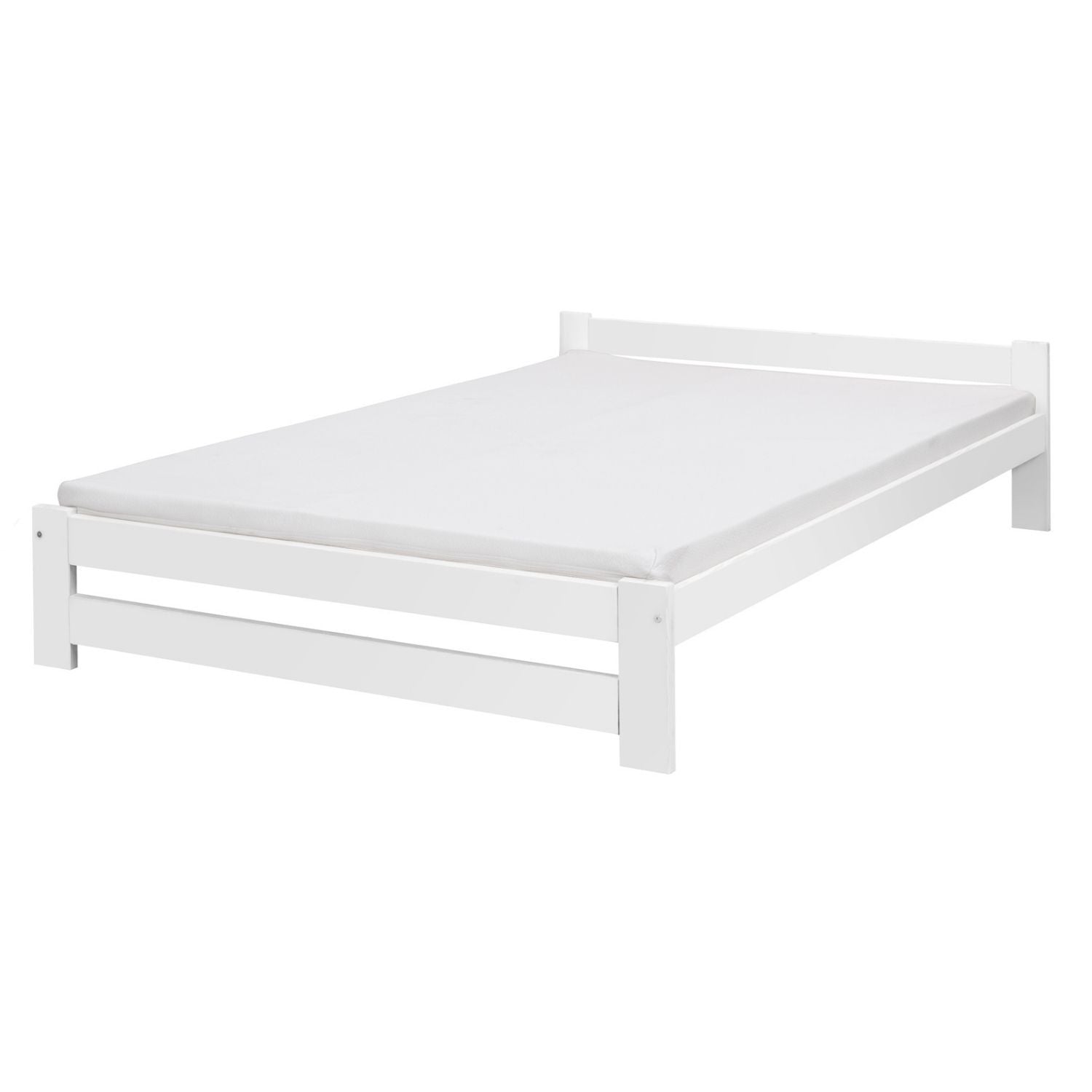 Coemo Bett Classico Holzbett Bettgestell mit Lattenrost Massivholz Kiefer