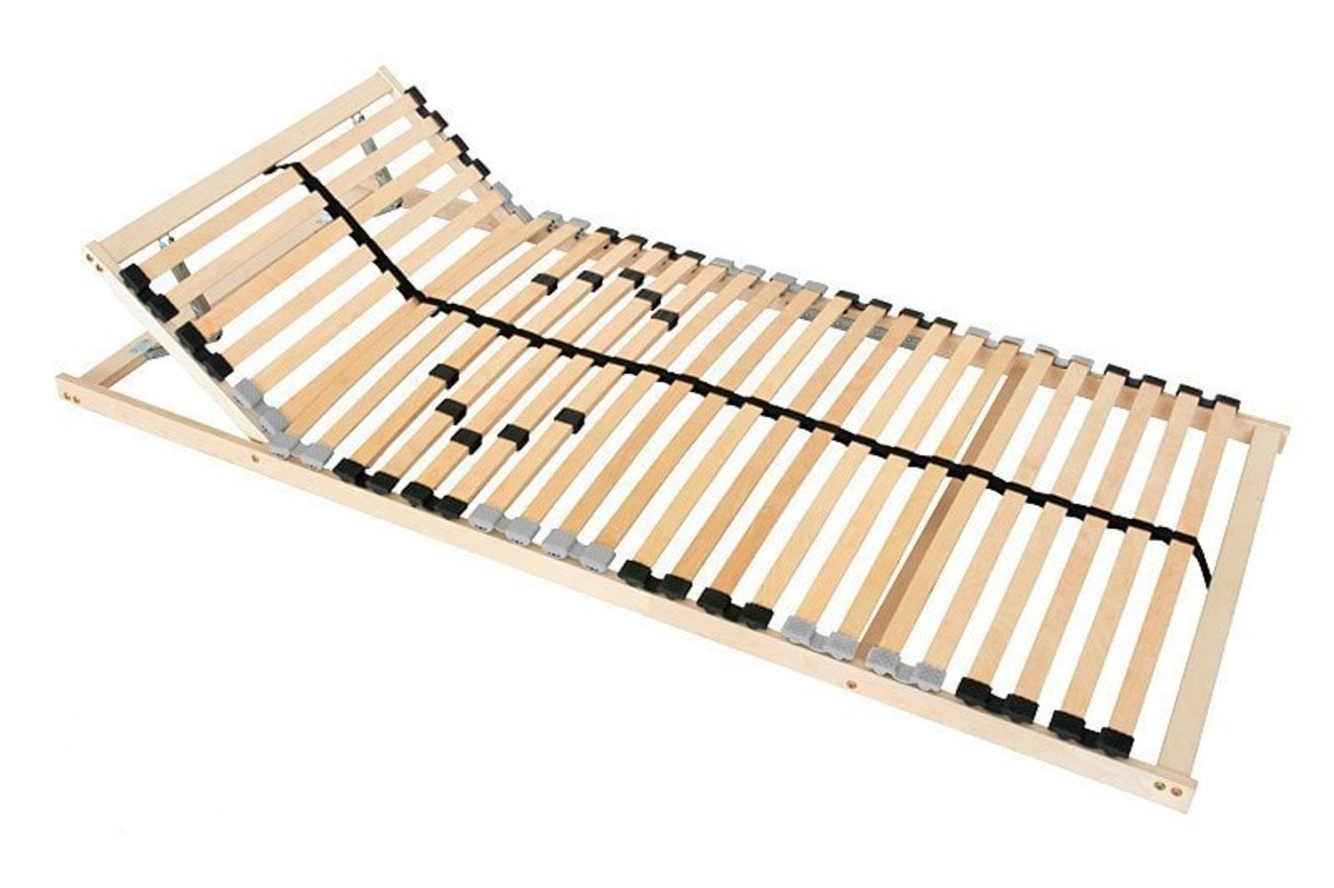 Coemo 7-Zonen Lattenrost ERGO K 140 x190 cm verstellbar Kopfteil & Härtegrad verstellbar 26 Leisten
