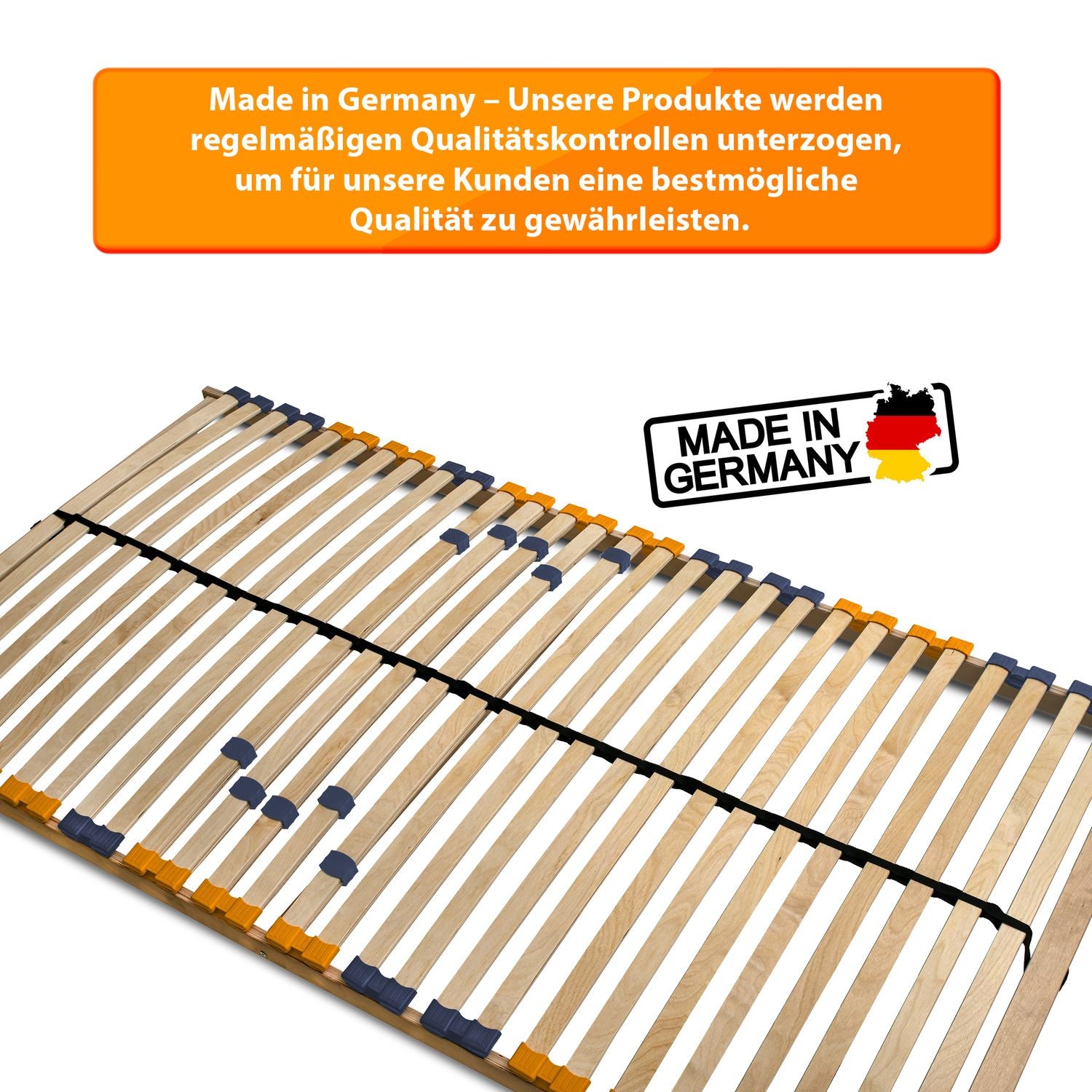 Coemo 2er Set Lattenrost für Partner "MULTIRA" 7 Zonen 28 Leisten Härtegrad verstellbar