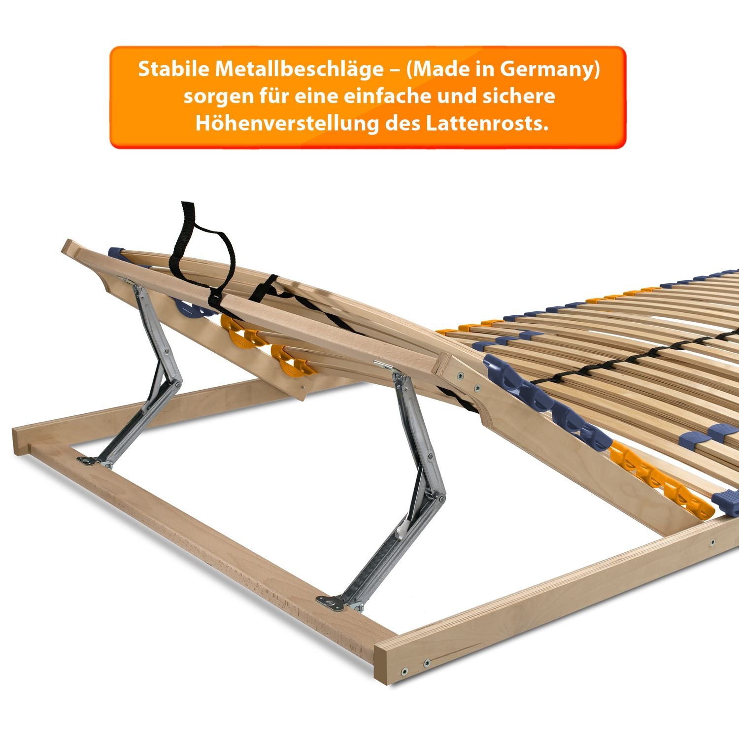 Coemo 2er Set Lattenrost für Partner "MULTIRA" 7 Zonen 28 Leisten Härtegrad verstellbar