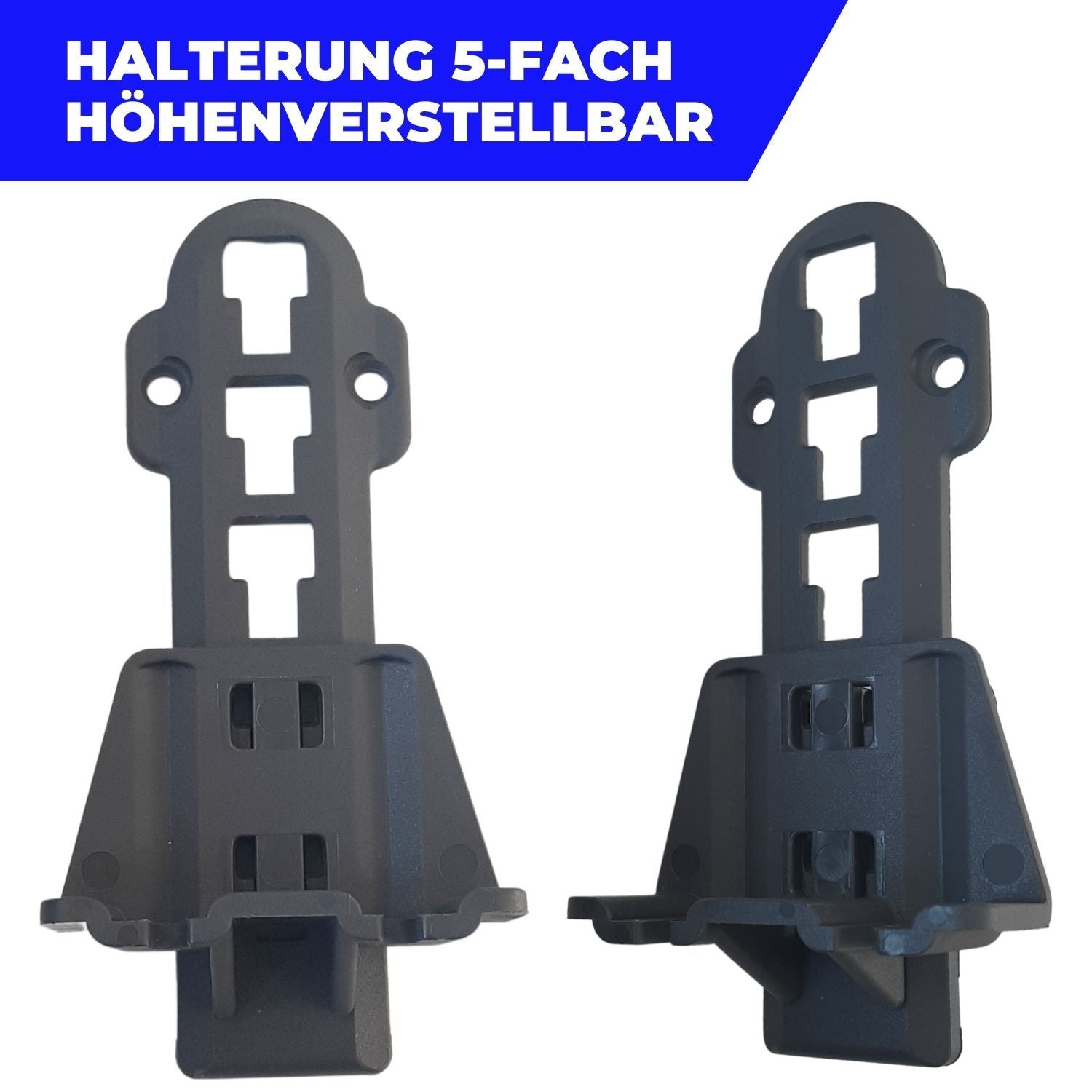 Coemo 2 Stk 5-fach höhenverstellbarer Auflagewinkel für Lattenrost