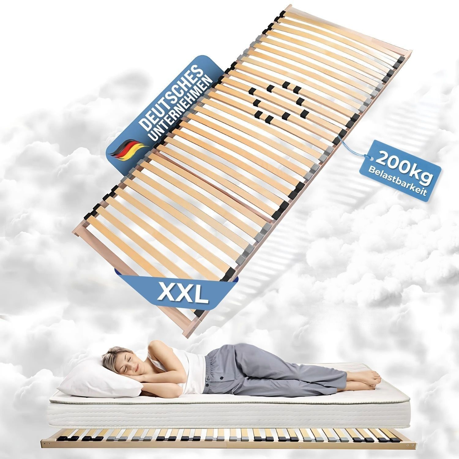 Coemo XXL - Big Size Lattenrost extra stabil bis zu 200 kg