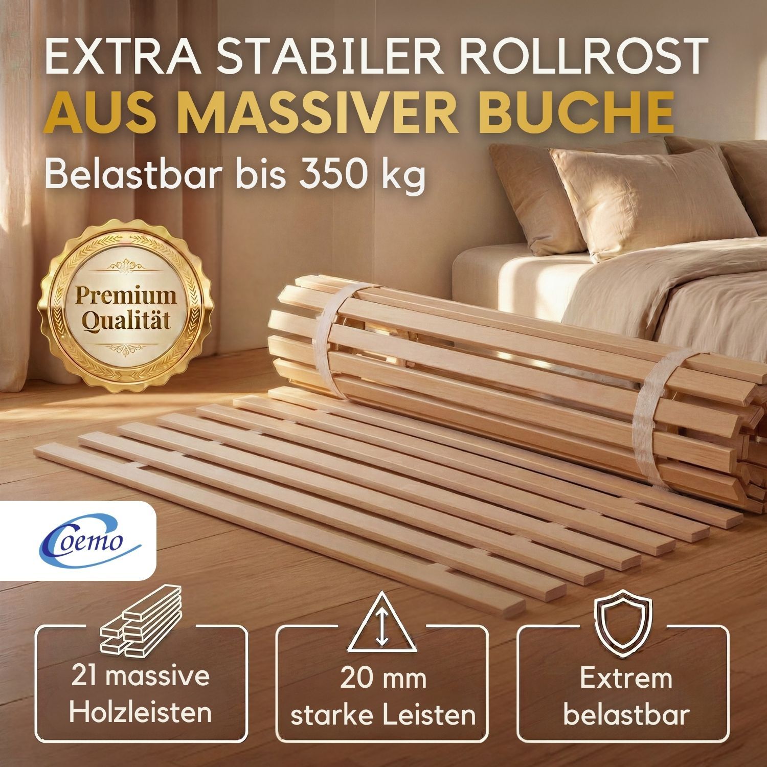 Coemo Rollrost 21 extrastabile Leisten