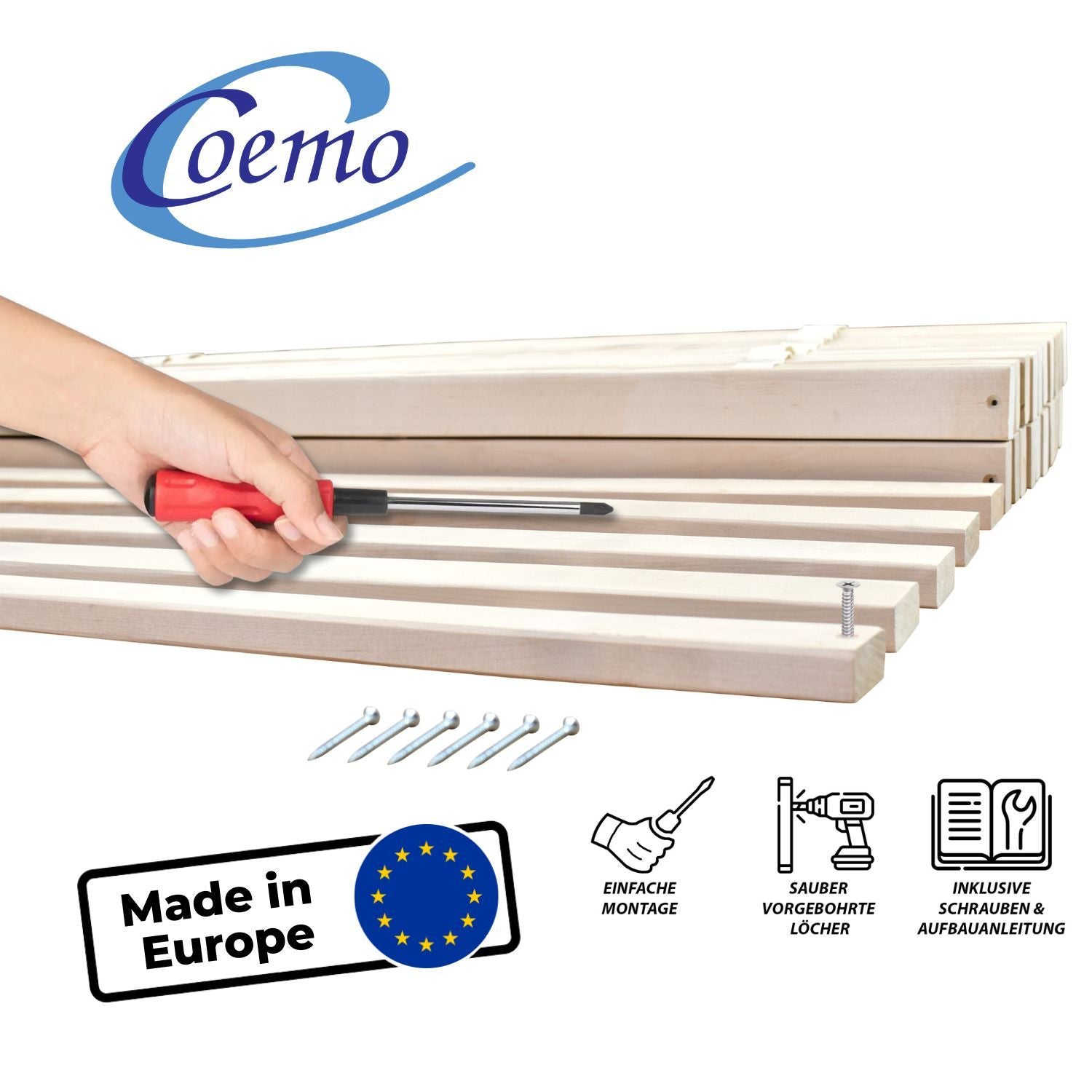 Coemo Rollrost 25 extrastabile Leisten